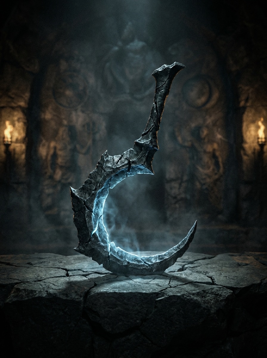 Adamant Sickle of Cronus entity image. The Adamant Sickle of Cronus is a weapon and tool in the Greek mythic succession of primordial rule. Gaia secretly fashioned it and gave it to Cronus to punish Uranus. It is also called the adamant sickle, the hard sickle, the sickle of Cronus, and the sickle of Gaia.