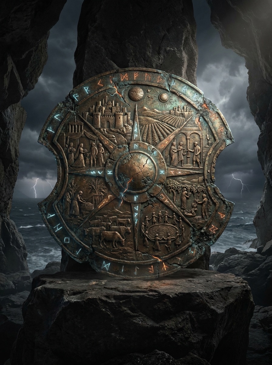 Shield of Achilles entity image. Greek Mythology