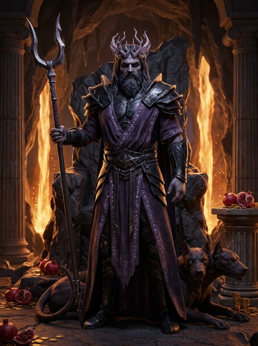 Hades entity image. King of the Underworld and Keeper of the Dead