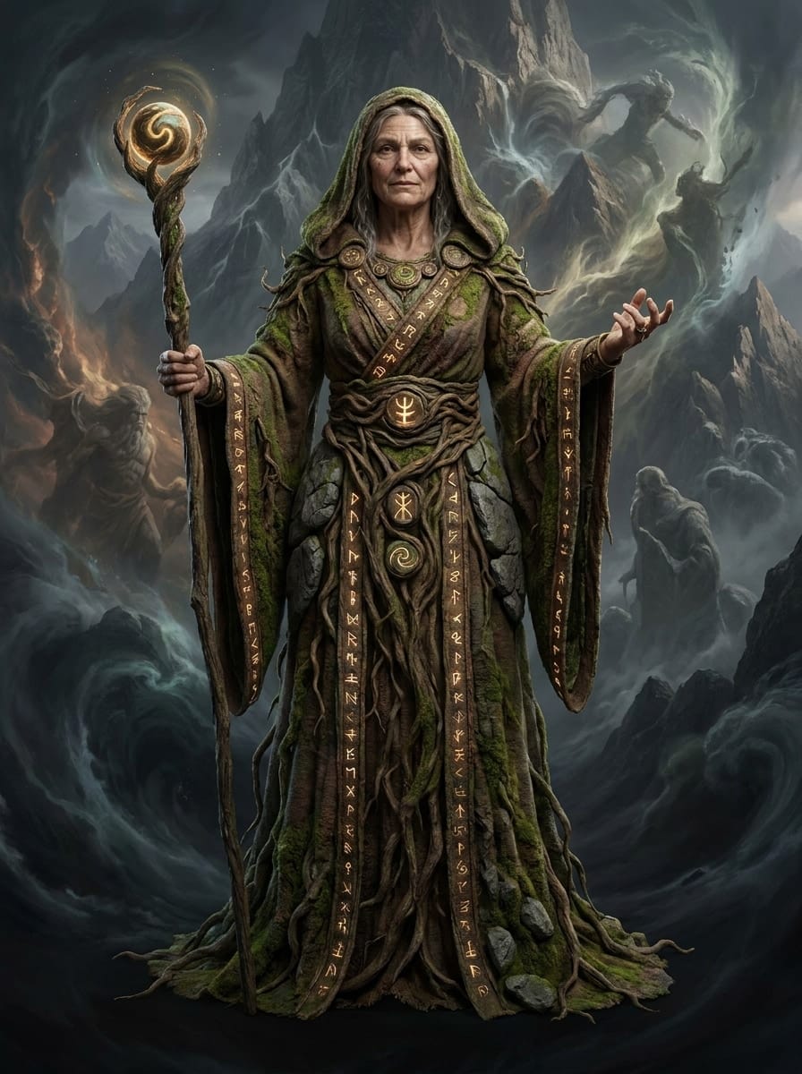 Gaia entity image. Greek Mythology