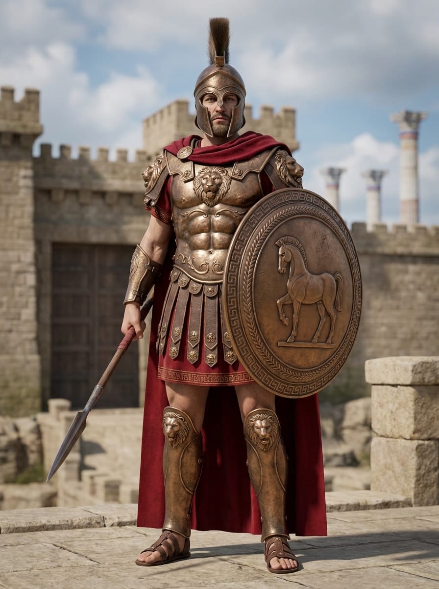 Hector entity image. Greek Mythology