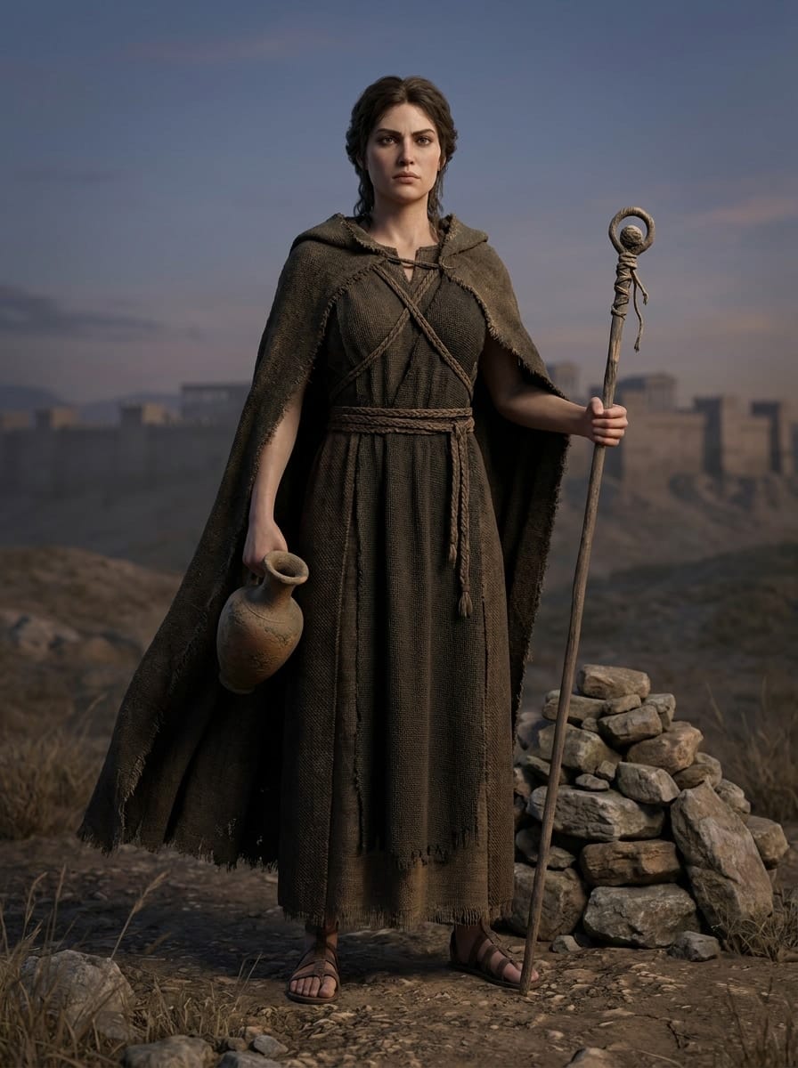 Antigone entity image. Greek Mythology