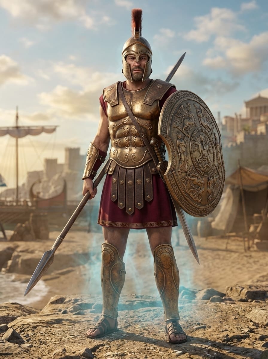 Achilles entity image. Greek Mythology