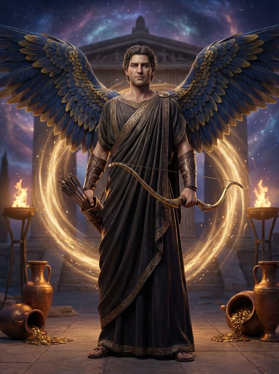 Eros entity image. Greek Mythology