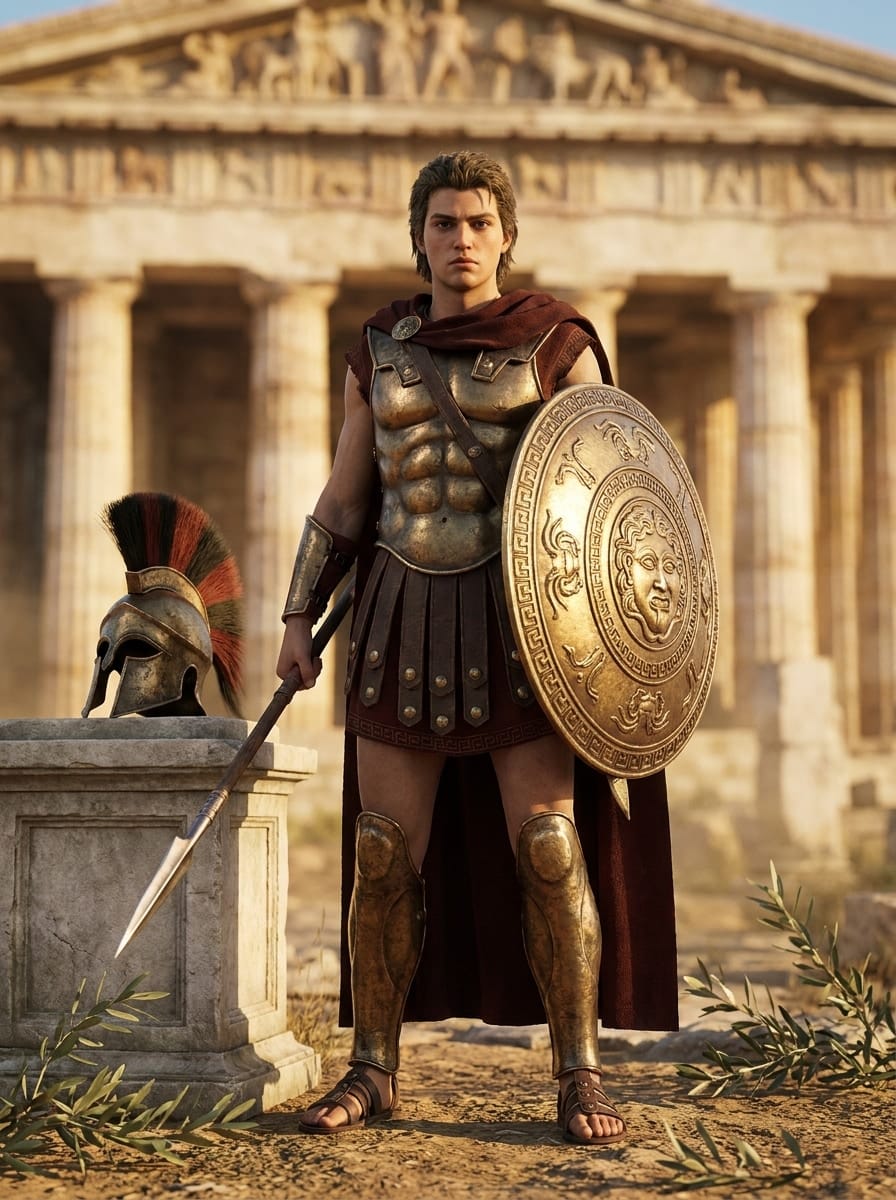 Neoptolemus entity image. Greek Mythology
