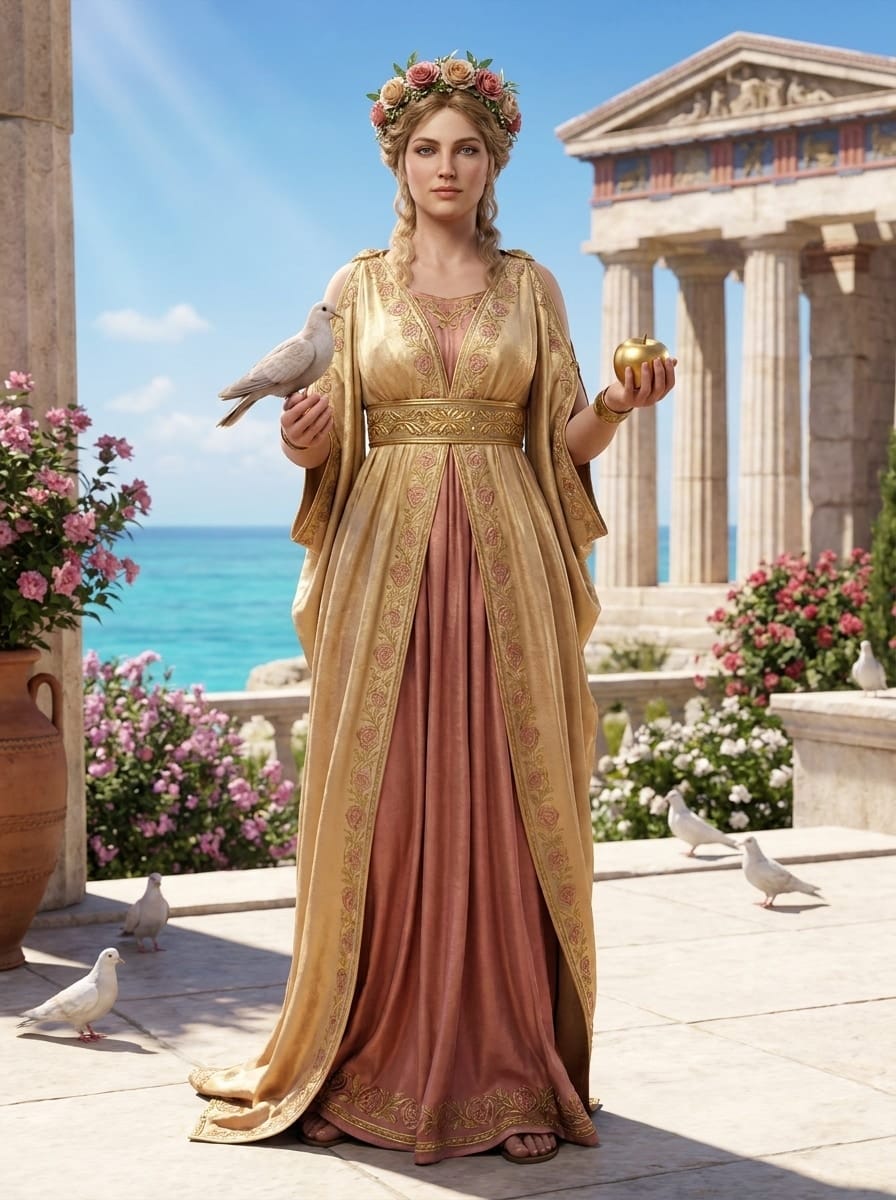 Aphrodite entity image. Goddess of Love and Beauty