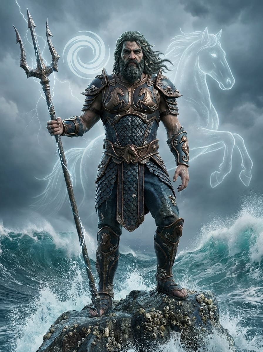 Poseidon entity image. God of the Sea