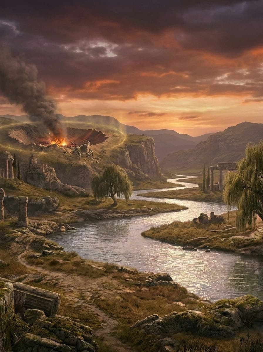 Eridanus entity image. Greek Mythology