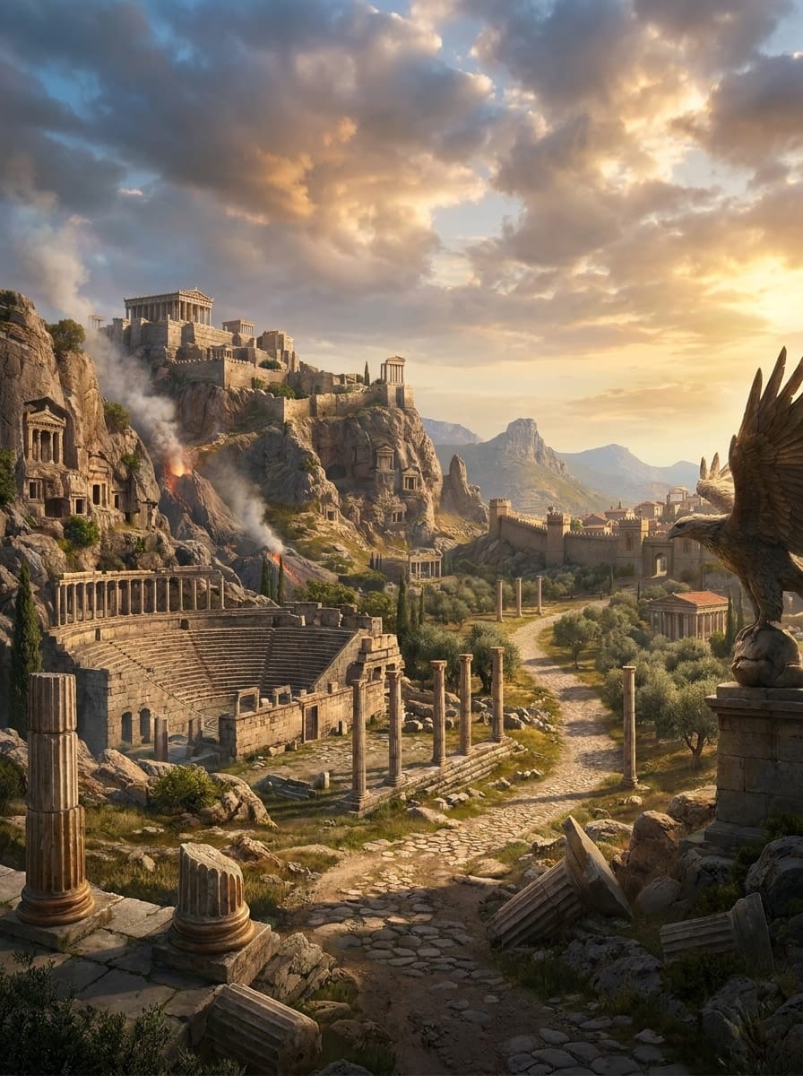 Lycia entity image. Greek Mythology