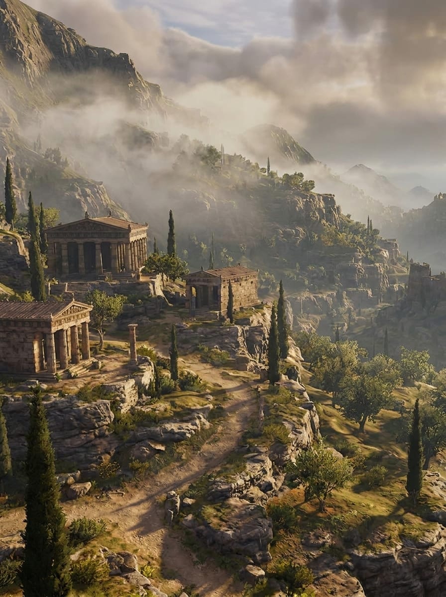 Mount Parnassus entity image. Mount Parnassus is an important mountain in Greek mythology, closely tied to Delphi, Apollo’s oracle, and the tradition of survival after the flood. In myth, it serves both as the landscape around a major sanctuary and as the setting for several remembered episodes.