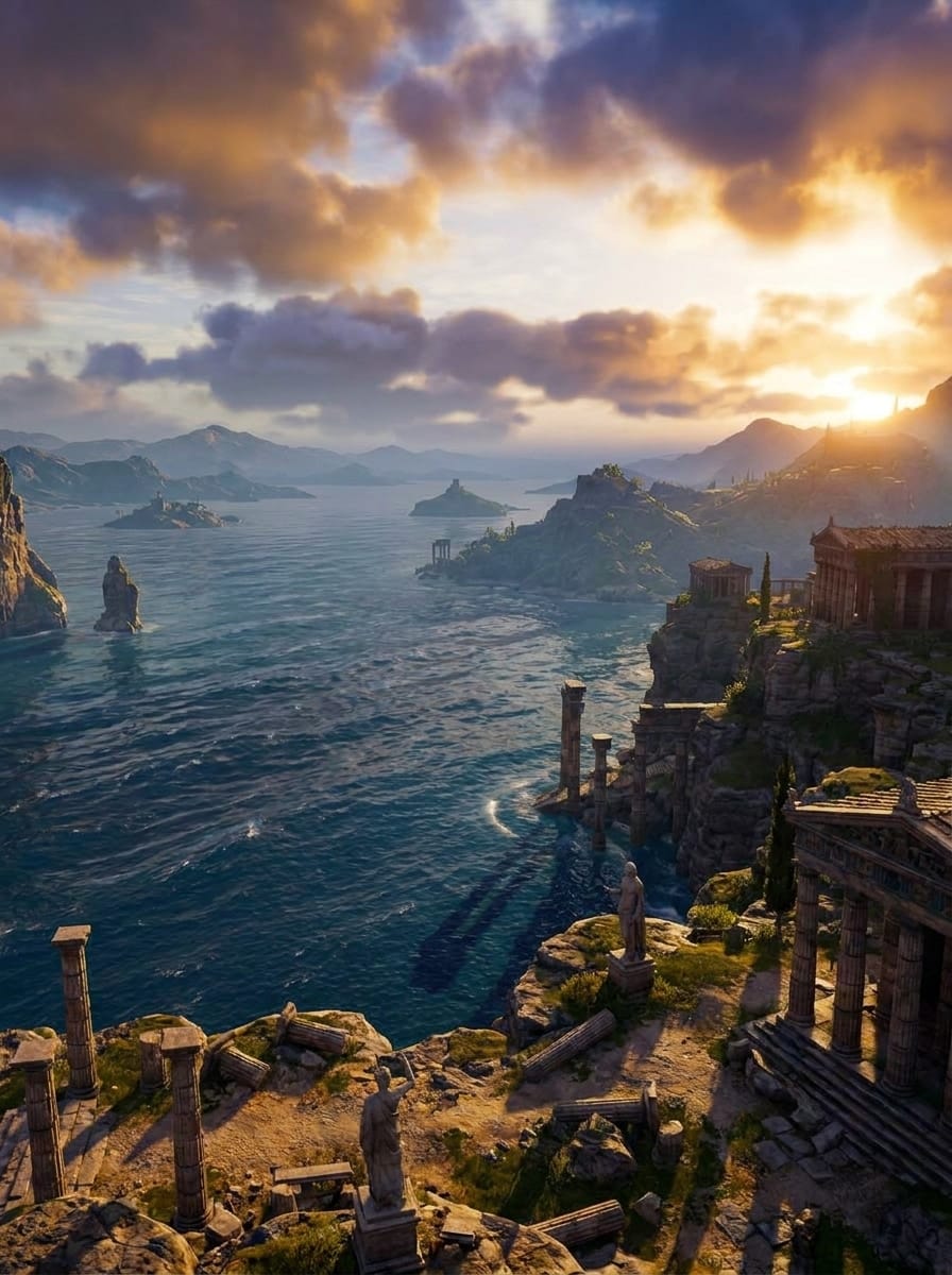 Pontus entity image. Pontus is the primordial sea of early Greek myth, representing the broad waters that spread beyond the earth. Its importance lies in helping form the basic geography of the early world alongside the sky and the mountains.