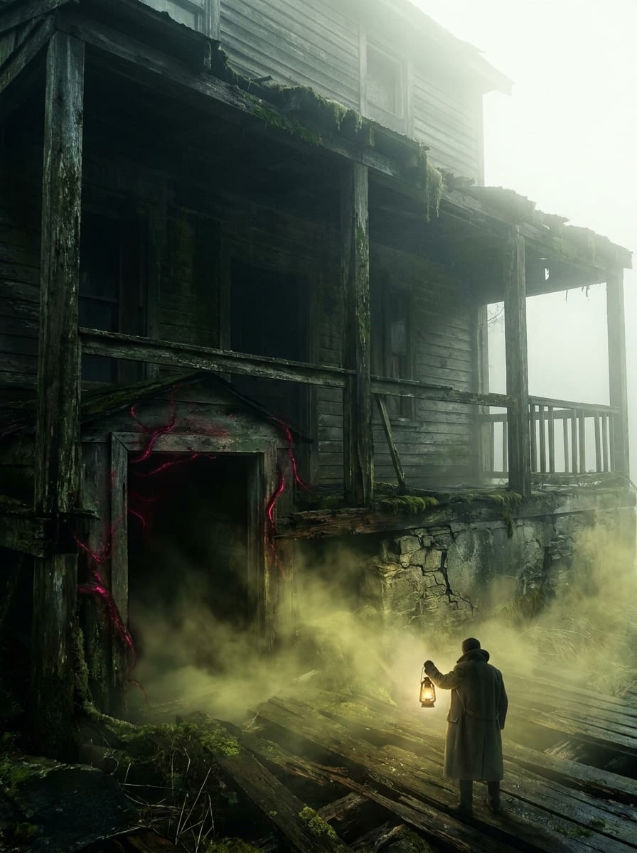 image de l'entité de La Maison maudite. Mythe de Cthulhu