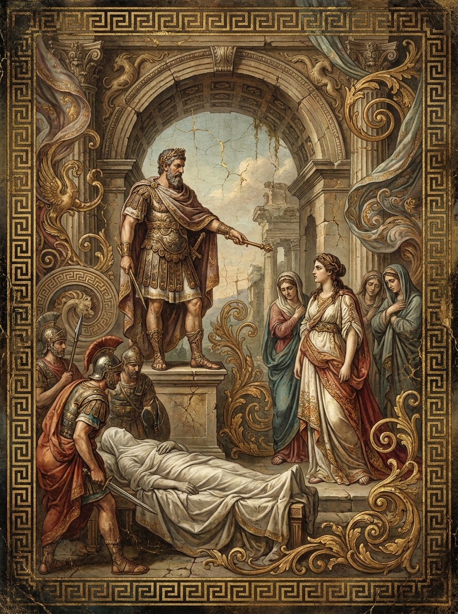 Creon’s Decree entity image. Greek Mythology