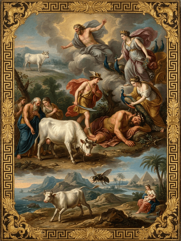 The Wanderings of Io entity image. Greek Mythology