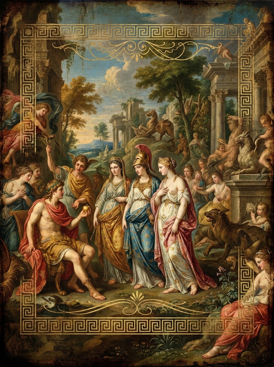 The Judgement of Paris entity image. Greek Mythology