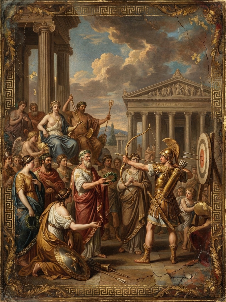 image de l'entité de Le concours de l’arc. Mythologie grecque