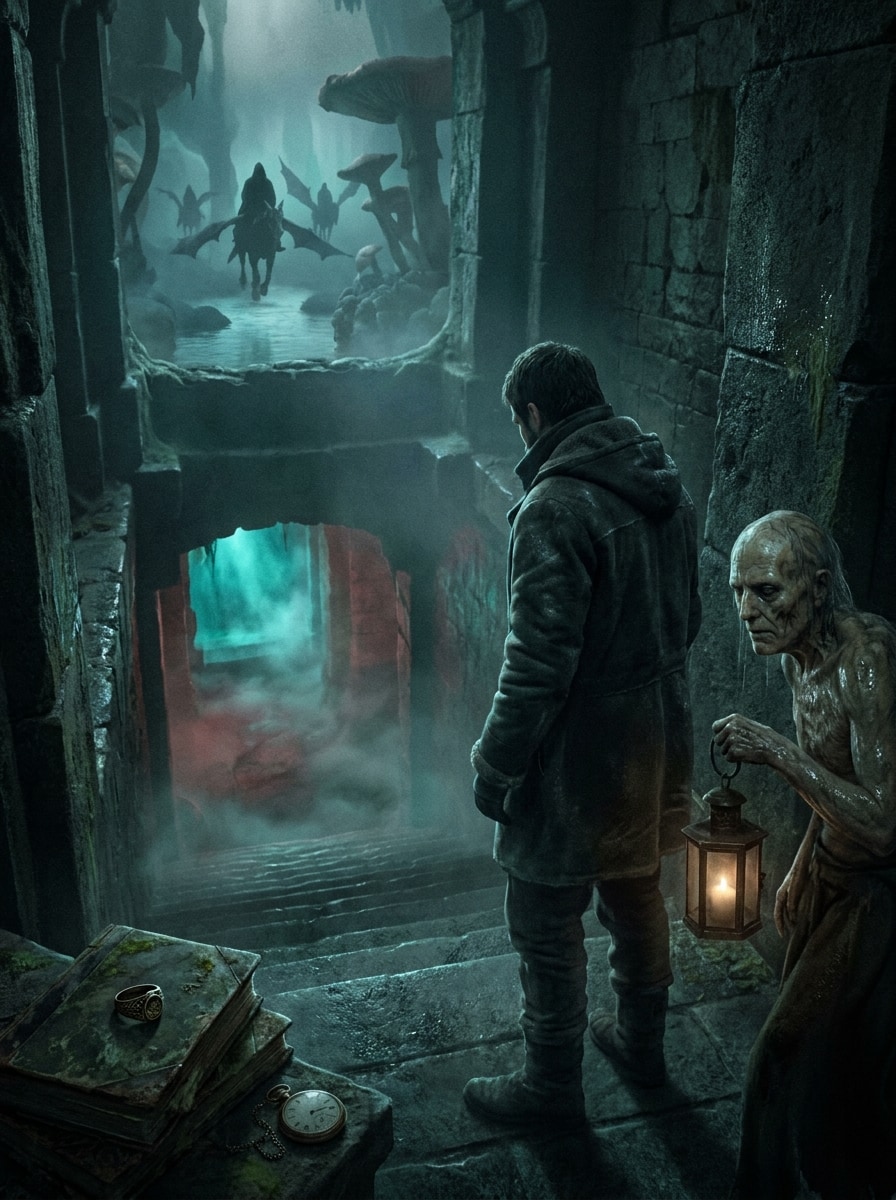 image de l'entité de La Fête. Mythe de Cthulhu