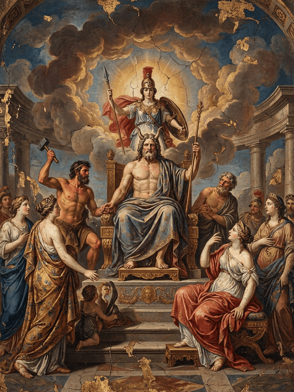image de l'entité de La naissance d’Athéna. Mythologie grecque
