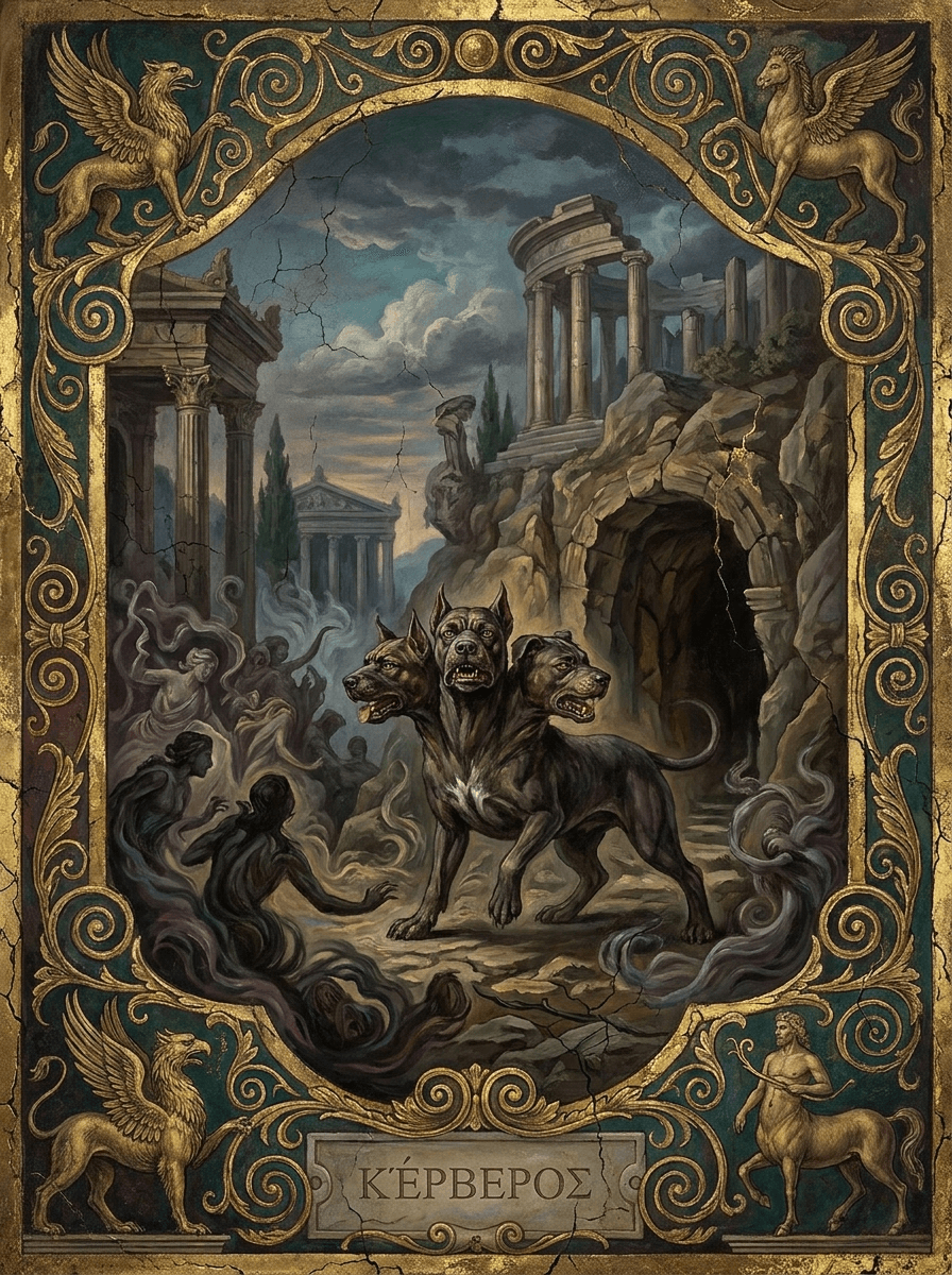 Cerberus entity image. Greek Mythology