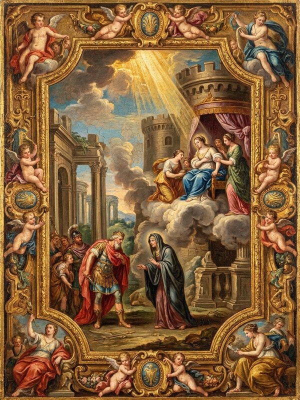 The Birth of Perseus and the Oracle entity image. Greek Mythology