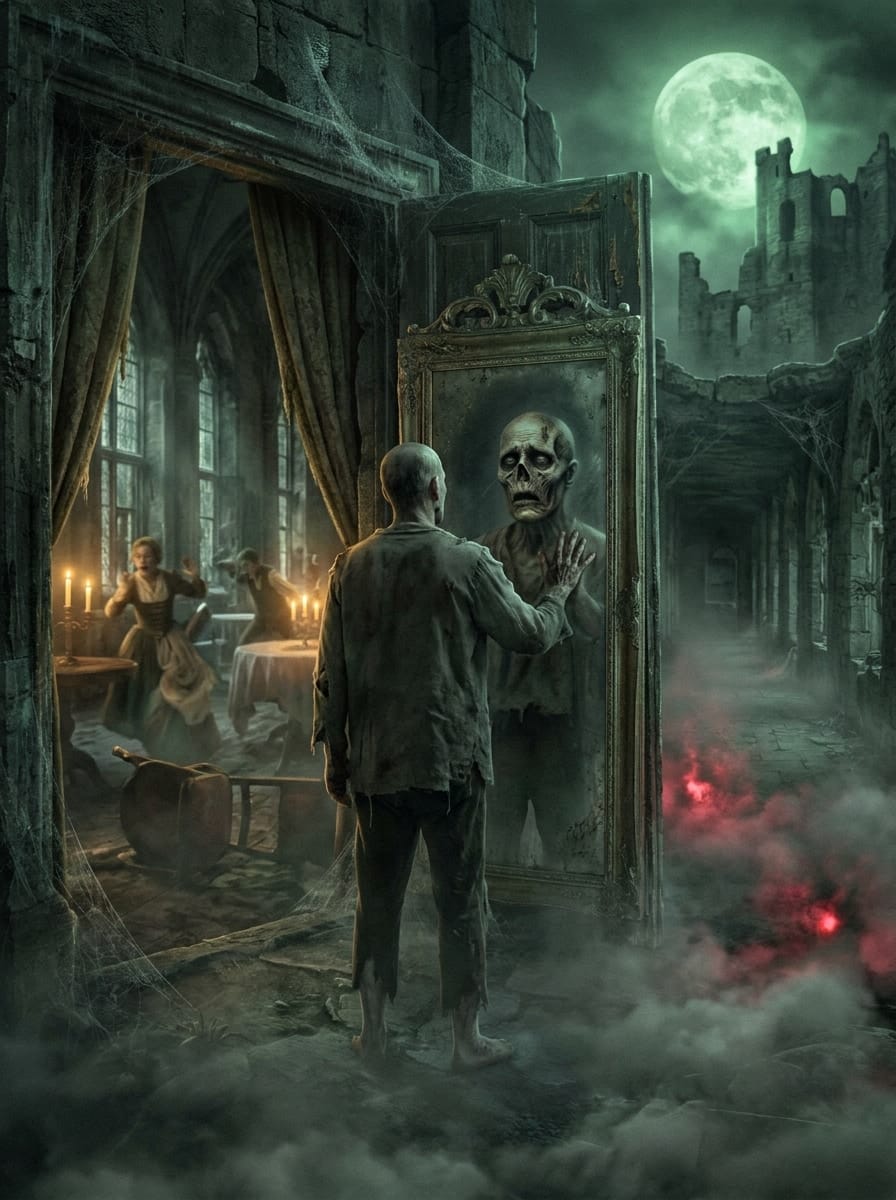 imagen de la entidad de El forastero. Mitos de Cthulhu